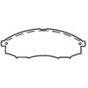 Z36 Truck And Tow Brake Pads - image 1