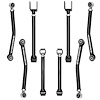 RK08290 Adventure-X Control Arm Package fits Select Jeep Wrangler JL/JLU