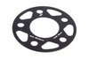 Machined Aluminum Wheel Spacers [3 mm Thick] for Select Late-Model BMW Cars/SUVs, Mini Cooper, Toyota GR Supra  [Black] - image 2