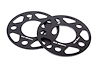 Machined Aluminum Wheel Spacers [5 mm Thick] for Select Late-Model BMW Cars/SUVs, Mini Cooper, Toyota GR Supra  [Black]