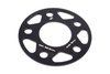 Machined Aluminum Wheel Spacers [5 mm Thick] for Select Late-Model BMW Cars/SUVs, Mini Cooper, Toyota GR Supra  [Black] - image 2