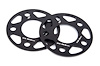 Machined Aluminum Wheel Spacers [6 mm Thick] for Select Late-Model BMW Cars/SUVs, Mini Cooper, Toyota GR Supra  [Black]