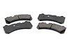 D250-0393 Dinan by Brembo Replacement Brake Pad Set, BMW 3/5/6-Series/M3/X5/Z4