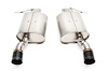 D660-0011-BLK Dinan Free Flow Axle-Back Exhaust, 2007-2013 BMW 335i/335is/335xi - image 1