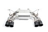 D660-0050-BLK Free Flow Axle-Back Exhaust Fits Select BMW M3, M4 [Polished Stainless]