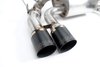 D660-0050-BLK Free Flow Axle-Back Exhaust Fits Select BMW M3, M4 [Polished Stainless] - image 3