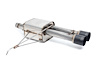 D660-0063-BLK Dinan Free Flow Axle-Back Exhaust, 2014-2024 MINI Cooper S - image 1