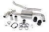D660-0089-BLK Dinan Valved Axle-Back Exhaust, 2016-2023 BMW X1/X2 xDrive28i