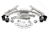 D660-0090-BLK Valved Axle-Back Exhaust Fits Select BMW X5M, X6M [Black Ceramic Coated]