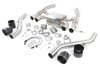 D660-0100-BLK Valved Axle-Back Exhaust Fits Select BMW M2 [Black Ceramic Coated] - image 4
