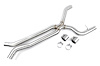 D660-0101 High Flow Middle Exhaust Fits Select BMW M2 [304 Stainless]