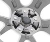 Hyper Kinetic Rear Wheel, Size: 20x8.5", Bolt Pattern: 5x120mm, Backspace: 5.54" [Silver Finish with Clearcoat] - image 3