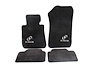 D701-DNBW2614-4C-BLK Dinan Signature Floor Mats, 2014-2018 BMW X5