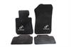 D701-DNBW4215-4C-BLK Signature Floor Mats, 2014-2020 BMW 4-Series, Front and Rear [Black] - image 1