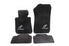 D701-DNBW4515-4C-BLK Signature Floor Mats, 2015-2020 BMW 4-Series, Front and Rear [Black] - image 2