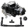 Forged RT Plus 4-bbl 600 CFM Carburetor Kit [Mechanical Secondary/Manual Choke] Black - image 1