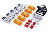 LED Clearance/Tailgate Light Kit Amber Rectangular Lens - image 1