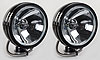 Daylighter 6" Round Off-Road Lights Black Powder-Coat Finish - image 1