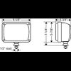 69 Series Halogen Light Kit Chrome Steel Housing - image 2