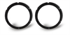 FLEX Bezel Ring Black pair - image 1