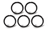 FLEX Bezel Ring Black 5 pack - image 1
