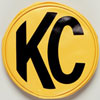 KC Light Covers 6" Round Yellow with Black KC