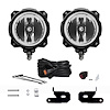 A-Pillar Mounted 6 In. LED PRO6 Light Kit Fits Select Jeep Wrangler JL - image 1