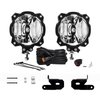 A-Pillar Mounted 6 In. LED PRO6 Light Kit Fits Select Jeep Wrangler JL - image 2