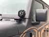 A-Pillar Mounted Round LZR LED Light Kit for 2018 Jeep Wrangler JL - image 2