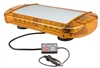 OUTER LIMITS AMBER- Low Profile Magnet Mount GEN III LED Mini Bar Warning Light with 10 ft. Coiled W - image 1