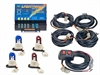 LIGHTNING 8- Hide-A-Way Strobe Kit Two 2 Blue / Two 2 Red Bulb - image 1