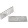 Leaf Spring Axle Shim 3 Deg. 2 in. x 4.75 in. Pair