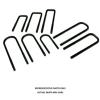 U-Bolt Round 4 U-Bolts 0.5 in. x 2 3/8 in. x 6.5 in. w/Nuts And Washers - image 1