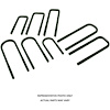 U-Bolt Round 4 U-Bolts 5/8 in. x 3 5/8 in. x 16 in. w/Nuts And Washers - image 1