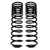 580 Front Lift Coil Springs for 2007-2018 Jeep Wrangler JK, Lift: 2.5 in. [Black] - image 1
