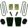 Bump Stop Extension Polyurethane Incl. 2 Spacer Tubing 4 Brackets 4 U-Bolt Hi-Nut Flat Washer Hardware - image 1