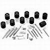 Body Lift Kit 3 in. Lift Incl. Spacers Bolts Adapters Extensions Bumper Brackets - image 1