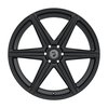 F01140084P25 X6 Wheel [Size: 24"x10"] Satin Black Finish - image 2