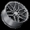 F03420084P15 X12 Wheel [Size: 22"x10"] Satin Anthracite Finish - image 3