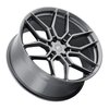 F03440089P30 X12 Wheel [Size: 24"x10"] Satin Anthracite Finish - image 3