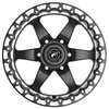 D6 Beadlock Drag Racing Wheel, 17 in. x 9.500 in. - image 2