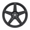 F11209065P35 CF5 Wheel [Size: 20"x9"] Satin Black Finish - image 2