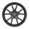 F12209021P38 CF5V Wheel [Size: 20"x9"] Satin Black Finish - image 2