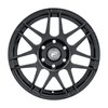 F17177089P20 F14 Drag Racing Wheel [Size: 17"x7"] Gloss Black Finish - image 2