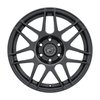 F17207089P13 F14 Drag Racing Wheel [Size: 20"x7"] Satin Black Finish - image 2