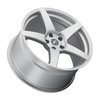 F21690065P42 CF5 Wheel [Size: 19"x10"] Gloss Silver Finish - image 3