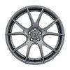 F22390065P42 CF5V Wheel [Size: 19"x10"] Gloss Anthracite Finish - image 2