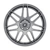 F25302062P50 F14 Wheel [Size: 20"x12"] Gloss Anthracite Finish - image 2