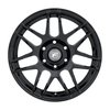F27170089P42 F14 Drag Racing Wheel [Size: 17"x10"] Gloss Black Finish - image 2