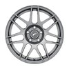 F27370067P50 F14 Drag Racing Wheel [Size: 17"x10"] Gloss Anthracite Finish - image 2